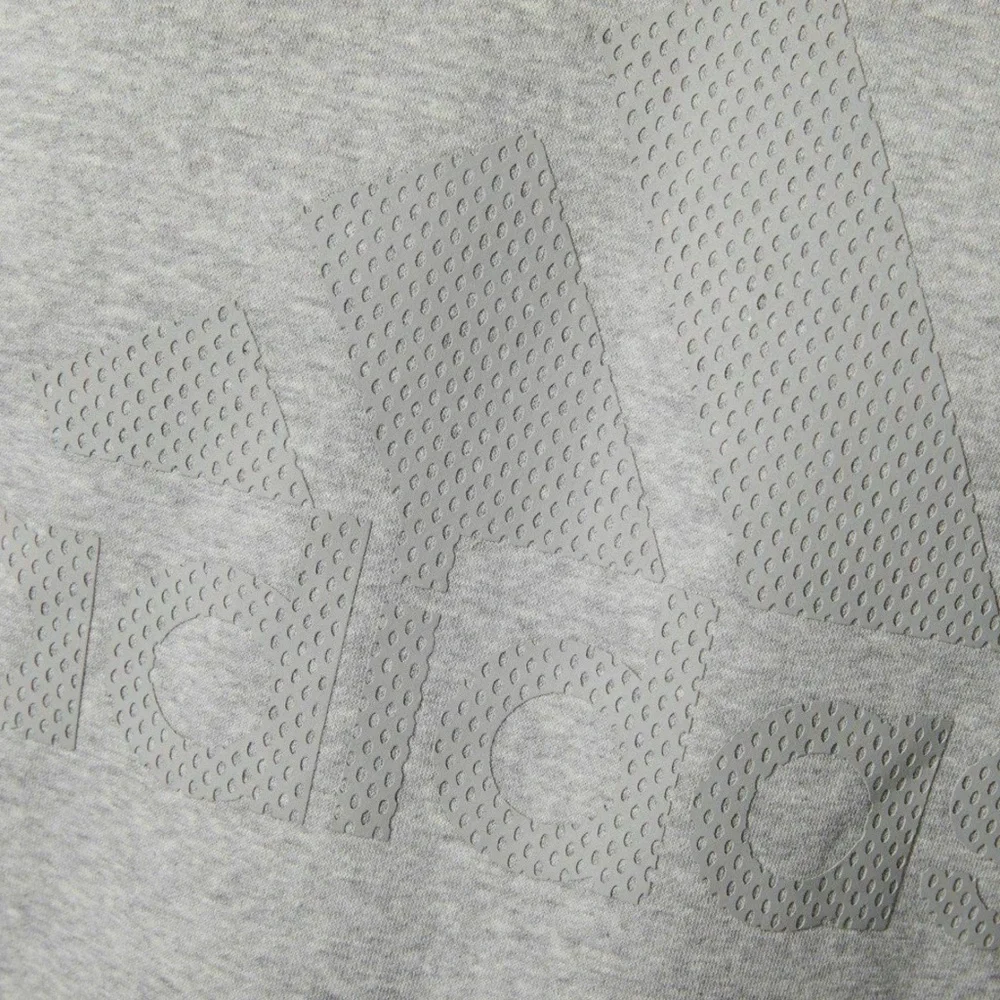 Mens Adidas Essentials 3-Stripe Logo Cotton Sweatshirt  XL